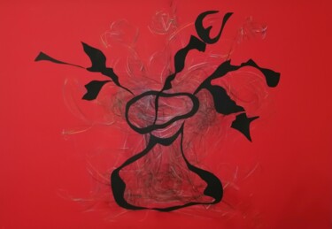 Peinture intitulée "RORFLO" par Stefano Mazzolini, Œuvre d'art originale, Ruban adhésif