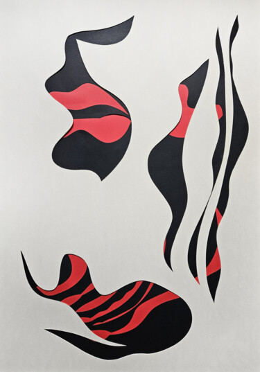Collagen mit dem Titel "ROBIFRA" von Stefano Mazzolini, Original-Kunstwerk, Collagen