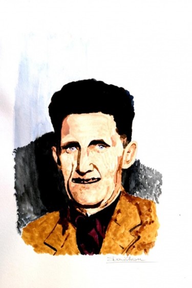 "George Orwell" başlıklı Tablo Stefano Davidson tarafından, Orijinal sanat