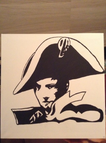 Painting titled "Napoleon" by Stephanie Dieu, Original Artwork