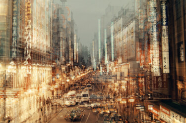 Fotografie mit dem Titel "Tokyo Night" von Stephanie Jung, Original-Kunstwerk, Manipulierte Fotografie