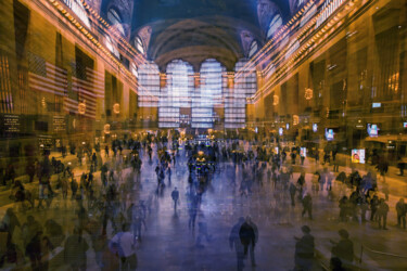 Fotografia intitolato "Grand Central" da Stephanie Jung, Opera d'arte originale, Fotografia digitale