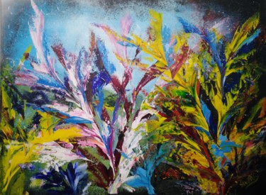 Peinture intitulée "Oeuvre N°23.jpg" par Stéphanie Lanfrey, Œuvre d'art originale, Acrylique