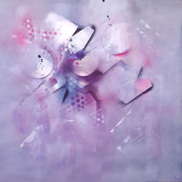 Картина под названием "Evaporation 139" - Stéphanie Menard, Подлинное произведение искусства, Акрил