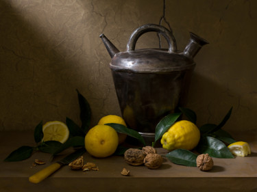 Fotografia intitulada "Cantir et citrons" por Steve Drevet, Obras de arte originais, Fotografia digital