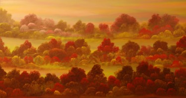 Painting titled "Indian Summer" by David Snider, Original Artwork