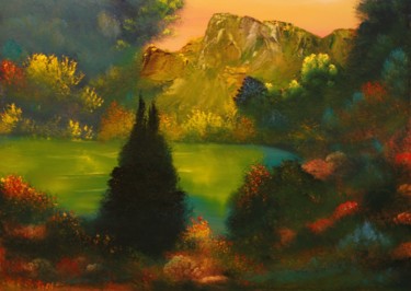 Painting titled "Spring Serenade" by David Snider, Original Artwork