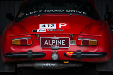 Photography titled "Alpine Renault A110" by Stuart Row, Original Artwork, Digital Photography