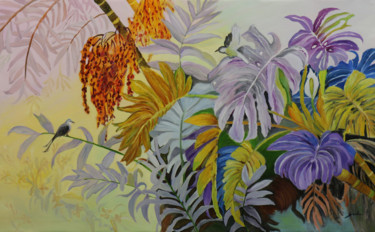 Painting titled "Nature" by Sulakshana Dharmadhikari, Original Artwork, Oil