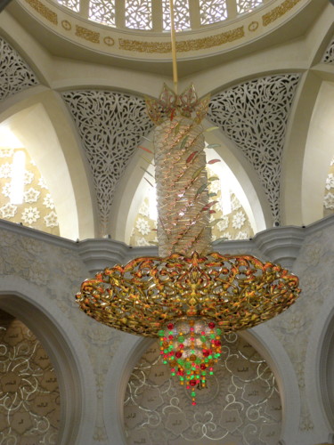 Photography titled "chandelier-in-Abu-D…" by Suleiman, Original Artwork