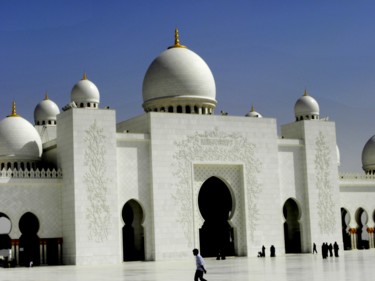 Photographie intitulée "Shaikh-Zayed-mosque…" par Suleiman, Œuvre d'art originale