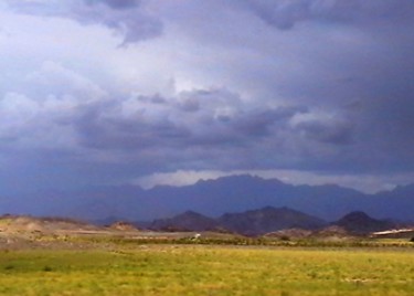 Photographie intitulée "Taif-storm.jpg" par Suleiman, Œuvre d'art originale