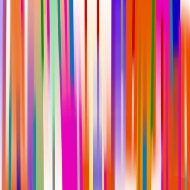 Digitale Kunst getiteld "Acid rainbow" door Sumit Ratta, Origineel Kunstwerk, Digitaal Schilderwerk