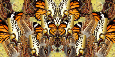 Digitale Kunst getiteld "Autumn metamorphosis" door Sumit Ratta, Origineel Kunstwerk, Digitaal Schilderwerk