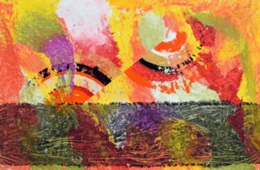 Pittura intitolato "Zelca" da Sumit Ratta, Opera d'arte originale, Acrilico