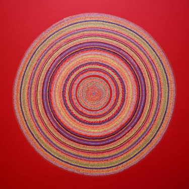 Σχέδιο με τίτλο "Solaris-Sun" από Lina Stern, Αυθεντικά έργα τέχνης, Μαρκαδόρος