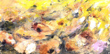 Картина под названием "Soft Autumn" - Susan Monk, Подлинное произведение искусства, Акрил