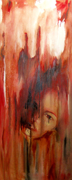 Painting titled "Into my soul" by Susana Zarate, Original Artwork, Oil