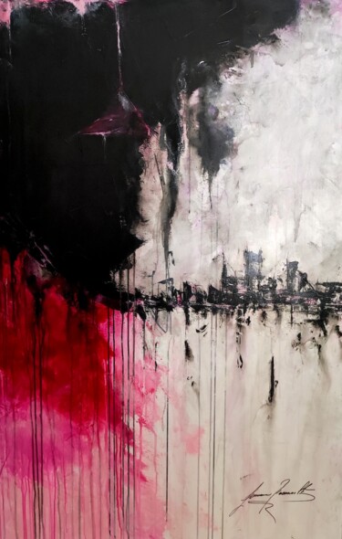 Painting titled "Non chiedere di più…" by Susanna Raccanelli, Original Artwork, Acrylic Mounted on Wood Stretcher frame