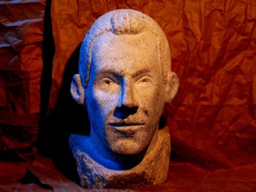 Скульптура под названием "Sem titulo." - Susoescultordapedra, Подлинное произведение искусства, Камень