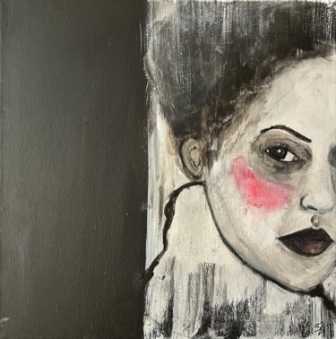 Картина под названием "Querer" - Susy Cestari, Подлинное произведение искусства, Акрил Установлен на Деревянная рама для нос…