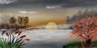 Pittura intitolato "Reverie" da Suzanne Trenchant, Opera d'arte originale, Acrilico