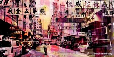 Incisioni, stampe intitolato "HONG KONG Signs XVI…" da Sven Pfrommer, Opera d'arte originale, Stampa a pellicola