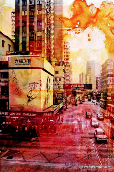 Отпечатки и Гравюры под названием "HONG KONG Crossing…" - Sven Pfrommer, Подлинное произведение искусства, Аналоговая печать