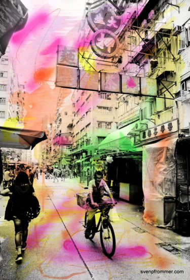 Printmaking titled "HONG KONG Urban Arc…" by Sven Pfrommer, Original Artwork, Analog Print