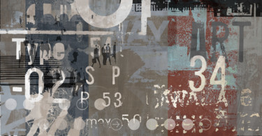 Отпечатки и Гравюры под названием "TYPE ART I by Sven…" - Sven Pfrommer, Подлинное произведение искусства, Аналоговая печать