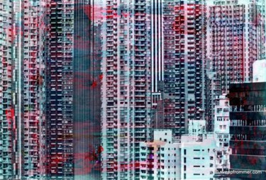 Prenten & gravures getiteld "HONG KONG Sky VII b…" door Sven Pfrommer, Origineel Kunstwerk, Film Print