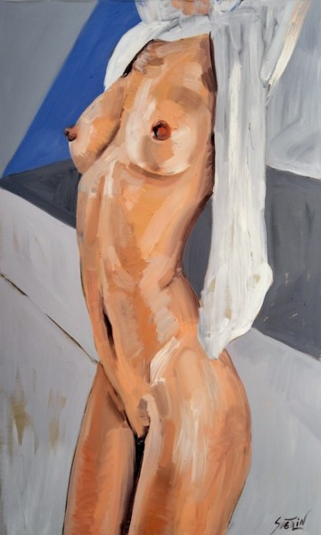 Peinture intitulée "Torso" par Svetlin Kolev, Œuvre d'art originale, Huile