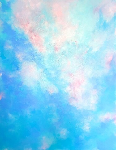 Pittura intitolato "Air" da Svetlana Sky, Opera d'arte originale, Acrilico