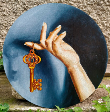 Malarstwo zatytułowany „Keys 2” autorstwa Svitlana Barabash, Oryginalna praca, Olej