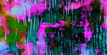 Pintura intitulada "Розовые реки" por Svitlana Zenkov, Obras de arte originais, Acrílico