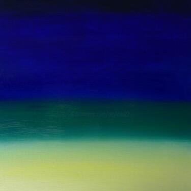 제목이 "soleil + orage"인 미술작품 Sylvain Aubry (sylvain Aubrys)로, 원작, 기름