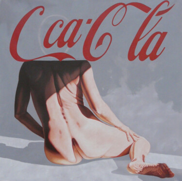 Картина под названием "C ça , C là" - Sylvie Bayard (Sylvestre), Подлинное произведение искусства, Акрил Установлен на Дерев…