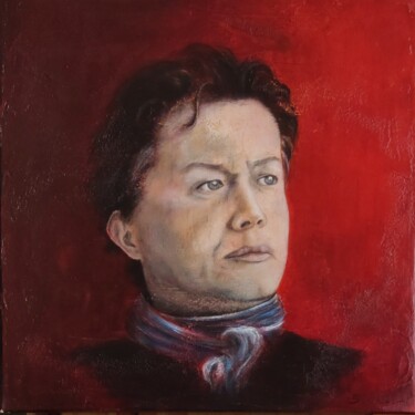 Peinture intitulée "Robert" par Sylvie Chacon, Œuvre d'art originale, Acrylique Monté sur Châssis en bois