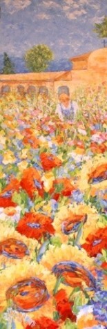 Pittura intitolato "Gardening beauties…" da Sylvie Gagnon, Opera d'arte originale, Olio