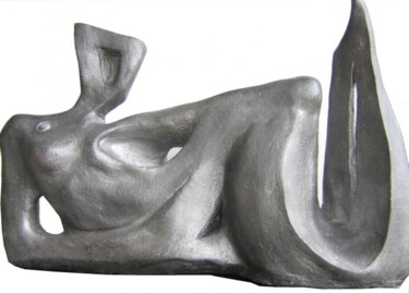 Sculpture titled "Détente" by Sylvie Roger-Boucher, Original Artwork, Terra cotta