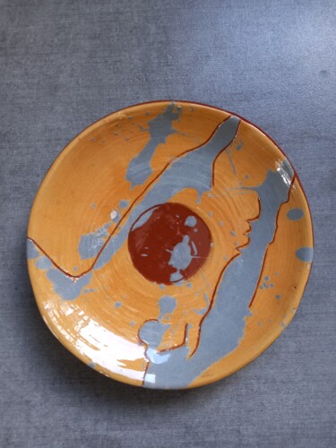 设计 标题为“Coupelle "orange gr…” 由Sylvie Serre, 原创艺术品, 表艺术