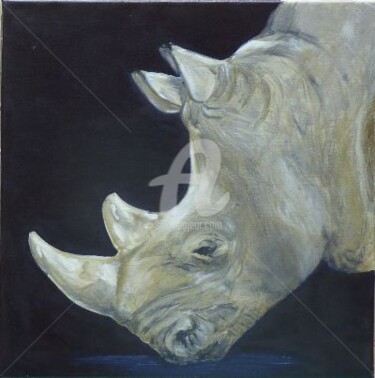 "rhino" başlıklı Tablo Sbx tarafından, Orijinal sanat