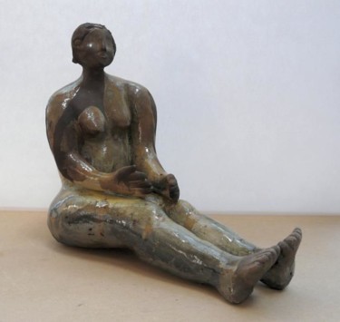 雕塑 标题为“PATIENCE N°2” 由Sylviehebrard, 原创艺术品, 陶瓷