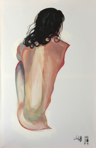 Malarstwo zatytułowany „Pieces 2” autorstwa Szabrina Maharita, Oryginalna praca, Olej