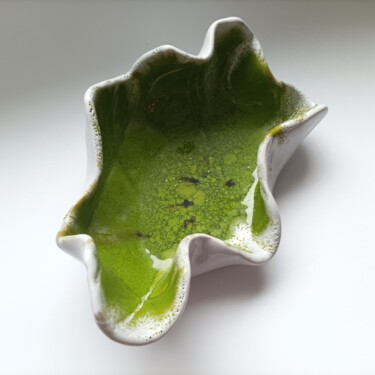 Design / Projektowanie użytkowe zatytułowany „grey leaf” autorstwa Michał Szlaski, Oryginalna praca, Sztuka stołowa