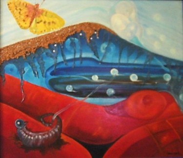 Painting titled "Metamorphosis" by Tadeusz Iwańczuk, Original Artwork, Other