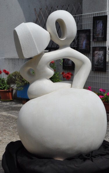 Скульптура под названием "Oublis" - Georges Tag, Подлинное произведение искусства, Бронза