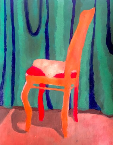 Malarstwo zatytułowany „სკამი” autorstwa Tair Tabiyev, Oryginalna praca, Akryl