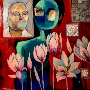 Pintura intitulada "Spring" por Tamara Zhurbina, Obras de arte originais, Óleo