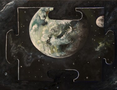 Malerei mit dem Titel "Master Piece" von Tammy Gauthreaux, Original-Kunstwerk, Öl